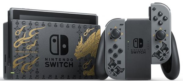 Раскрыты российские цены на бандл Nintendo Switch с Monster Hunter Rise и контроллер Nintendo Switch Pro в стиле игры