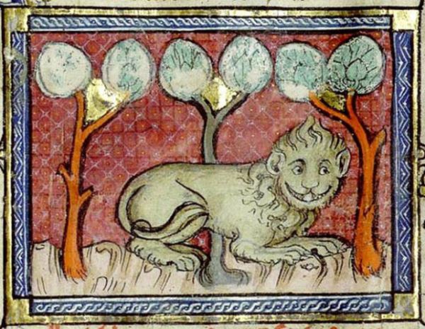 Судя по тому, как художники Средневековья рисовали львов, они никогда не видели этих животных (20 фото)